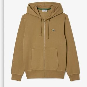 LACOSTE Men's Zip-Up Fleece Hoodie